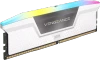 CORSAIR VENGEANCE RGB DDR5 16GB (2 x 8GB) DDR5 5200 CL40-40-40-77 1.25V AMD EXPO & Intel XMP - WHITE