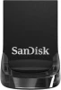 SanDisk Ultra Fit USB 3.1 Flash Drive, CZ430 128GB, USB3.2, Black, Plug & Stay, 5Y