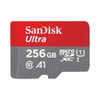 SanDisk Ultra microSDXC, SQUAC 256GB, A1, C10, U1, UHS-I, 150MB/s R, 4x6, 10Y
