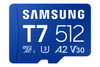 512GB T7 Micro SD Memory Card, UHS-1 SDR104, Class 10, Grade 3 (U3), Read up to 170MB/s, 3 Years Limited Warranty