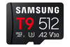 512GB T9 Micro SD Memory Card, UHS-1 SDR104, Class 10, Grade 3 (U3), Read up to 200MB/s, 3 Years Limited Warranty