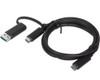 LENOVO HYBRID USB-C CABLE WITH USB-A (1M)