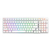 ASUS ROG STRIX SCOPE II 96 WL is 96 Mechanical Pre-Lude Hot Swappable Wireless Gaming Keyboard support multi- devices connection via ROG Omni Receiver battery life up to 1750 hours