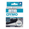 D1 Blue on Wht 9mm x7m Tape