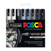 Posca PC-5M Med Blt Mono Pk8