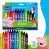 ST Peppa Pig Crayons Pk12 Bx6