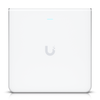 Ubiquiti UniFi Wi-Fi 6 Enterprise Sleek, wall-mounted WiFi 6E access point with an integrated four-port switch designed for high-density office network