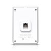 Ubiquiti UniFi Wi-Fi 6 In-Wall Wall-mounted Access Point with a built-in PoE switch.