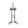 Commbox (CBMOBD) Mobile, adjustable fixed height stand to suit 32" - 65" screens (45.5kg load capacity)