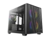 DeepCool CG330 MESH 3F High Airflow Dual Chamber Micro ATX Case, 3 Pre-Installed Fans, USB3.0 x1,USB2.0 x1,Type-C x1,Audio x1