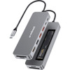 MBEAT UCD-HS9 ELITE 9 IN 1 USB-C HUB WITH SSD ENCLOSURE PD HDMI