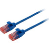 PRO2 LC6ASL0050BL 0.5M SLIM CAT6A PATCH LEAD BLUE ULTRA THIN