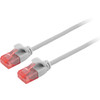 PRO2 LC6ASL0500WH 5M SLIM CAT6A PATCH LEAD WHITE ULTRA THIN