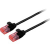 PRO2 LC6ASL0300BK 3M SLIM CAT6A PATCH LEAD BLACK ULTRA THIN