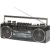 DIGITECH Boom Box with Cassette, Bluetooth and AM/FM Radio