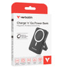 Verbatim Power Bank Magnetic Wireless 10,000mAh with Stand - Black
