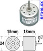 CD MOTORS - RF310 - RF320-29 CD MOTOR - Suits PDZ72T, PDZ73T - RF310, RF310-29, RF32029, RF320CH10570