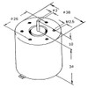 510KD SERIES 1600/3200 RPM DUAL SPEED - EG510KD-9B 2 SPEED MOTOR - 510KD9B