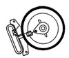 TOSHIBA IDLER - VIA820 IDLER 70326538 - 70326575, KONIG1224