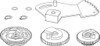 PANASONIC GEAR KIT - VUA4100KIT GEAR KIT - VDG0347