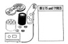 ECONOMY OVERHAUL KIT - NATIONAL - VUD4092 VCR O/HAUL KIT