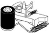 PANASONIC ROLLER ASSEMBLY - VPR120 P/R/ASSY VXL1858 - 482252881371, VXL1481, VXL1748, VXL1858