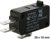 LIGHT PRESSURE SWITCH 4.75MM TERMINALS - MS298