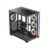 OCYPUS GAMMA C74 BLACK GAMING CASE