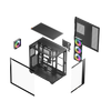 OCYPUS GAMMA C74 BLACK GAMING CASE
