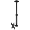 ATDEC DISPLAY CEILING MOUNT UP TO 25KG VESA UP TO 200x200 UP TO 0.9M LONG BLACK