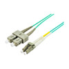COMSOL 1M FIBRE PATCH CABLE MULTIMODE LC TO SC OM4 (LIFETIME WARRANTY)