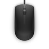 DELL MS116 WIRED USB OPTICAL MOUSE - BLACK 1YR