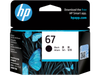 HP 67 BLACK INK CARTRIDGE