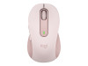 LOGITECH SIGNATURE M650 WIRELESS MOUSE BOLT USB RECEIVE R BT ROSE- 1 YR WTY