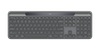 LOGITECH K980 SLIM SOLAR+ FOR BUSINESS - 2.4GHz RECEIVER BLUETOOTH GRAPHITE 2 YR WTY