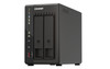 QNAP 2-BAY NAS 3.5"(0/2) CEL QC-2.6GHz 8GB 2.5GbE(2) M.2(2) HDMI(2) TWR 3YR WTY