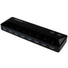 STARTECH 10 PORT USB 3.0 HUB W/ CHARGE AND SYNC PORTS 2 X 1.5A PORTS 2YR