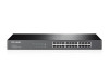 TP-LINK 24-PORT UNMANAGED GIGABIT RACKMOUNT SWITCH 19" STEEL CASE 5YR
