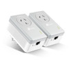 TP-LINK AV600 AC PASS THROUGH STARTER KIT WITH INTERGRATED POWER SOCKET UPTO 600 Mbps 3YR