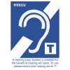 Hearing Induction Loop Installed Label Pk5