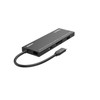 USB-C to 2xHDMI (Single 4K@30Hz, Dual:1080p) Adapter with 2xUSB-A 3.0, 1xUSB-C 3.0 (Data Only), SD 2.0/TF 2.0, PD100W