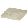 21mm Adhesive Cable Tie Mount Packet of 100
