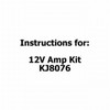 Instructions for 12v Amp Kit KJ8076