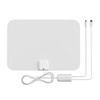 Ultra Thin Indoor TV Antenna UHF/VHF - Grey Fabric 