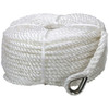 Pre-Made Anchor Lines - 8mm Rope x 50metre 3 Strand