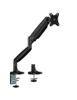 Brateck LDT82-C012 SINGLE SCREEN HEAVY-DUTY GAS SPRING MONITOR ARM For most 17'~45' Monitors, Matte Black(New)