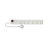6 Way Surge Protected Switch Power board 
