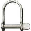 Wide Aperture D Shackle - 6mm Pin 24mm Wide Throat 32mm