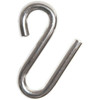 S Hooks - Stainless Steel (316 Grade) - 50mm Long 6mm dia to Fit 12mm Rope