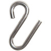 S Hooks - Stainless Steel (316 Grade) - 75mm Long 8mm dia to Fit 18mm Rope